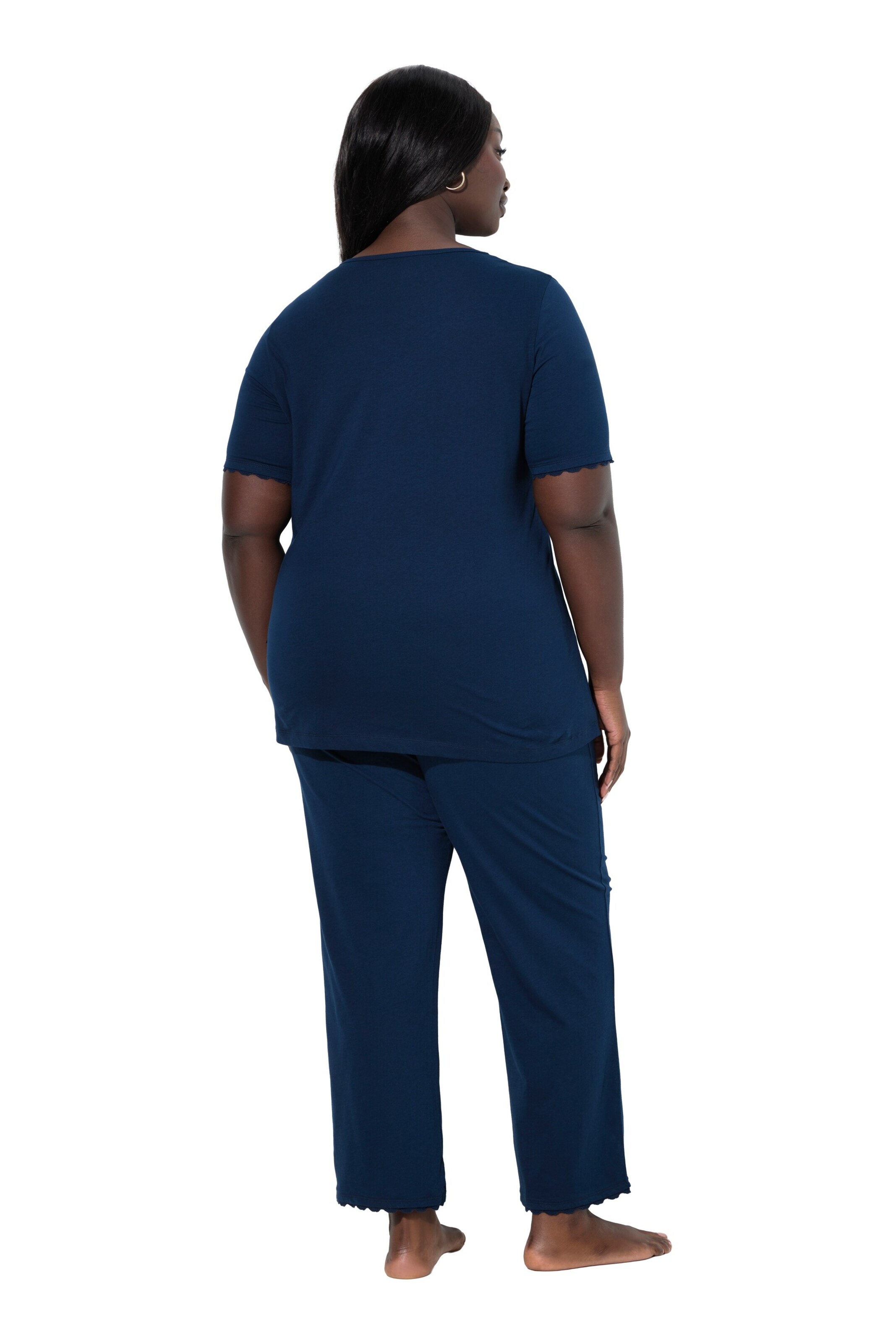 Ulla Popken Pajama in Blue