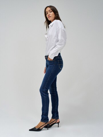 Salsa Jeans Skinny Jeans 'Wonder' in Blauw