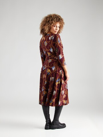 Lauren Ralph Lauren Plus Kleid 'LYNA' in Rot