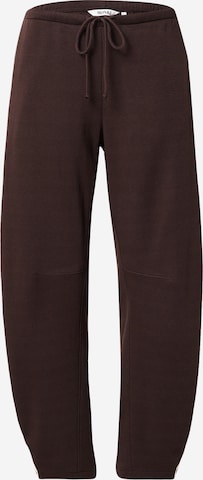 Monki Loosefit Housut värissä ruskea: etupuoli