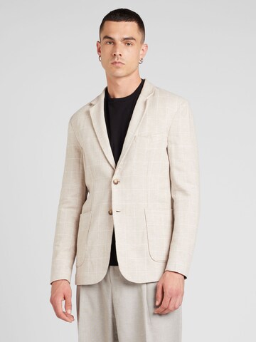 Only & Sons Slim fit Suit Jacket 'ONSEVE' in Beige: front