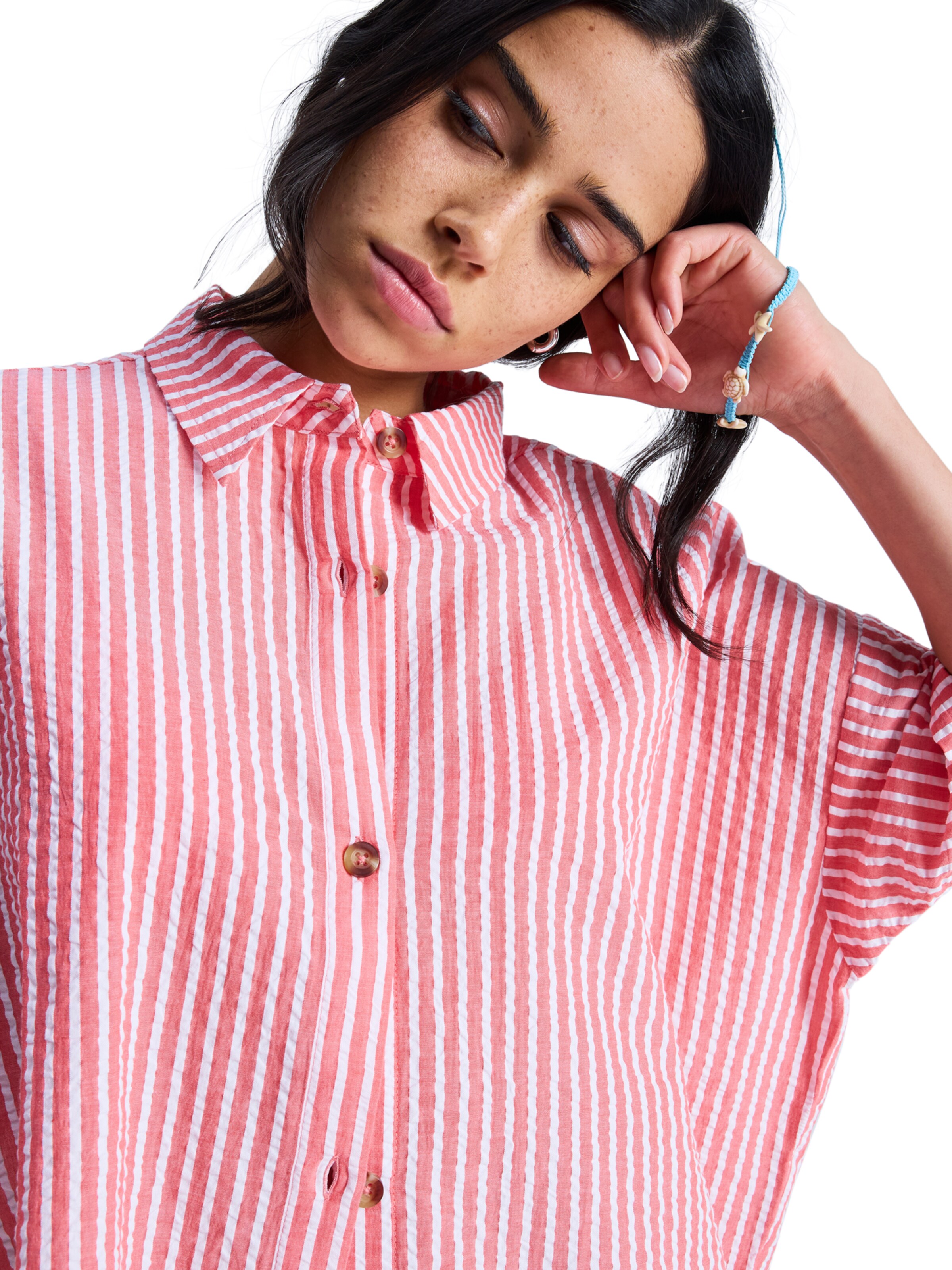 Bluză 'Beachy Nostalgia' de la ROXY pe roșu