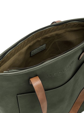 Herling Shopper 'Poussin' in Green