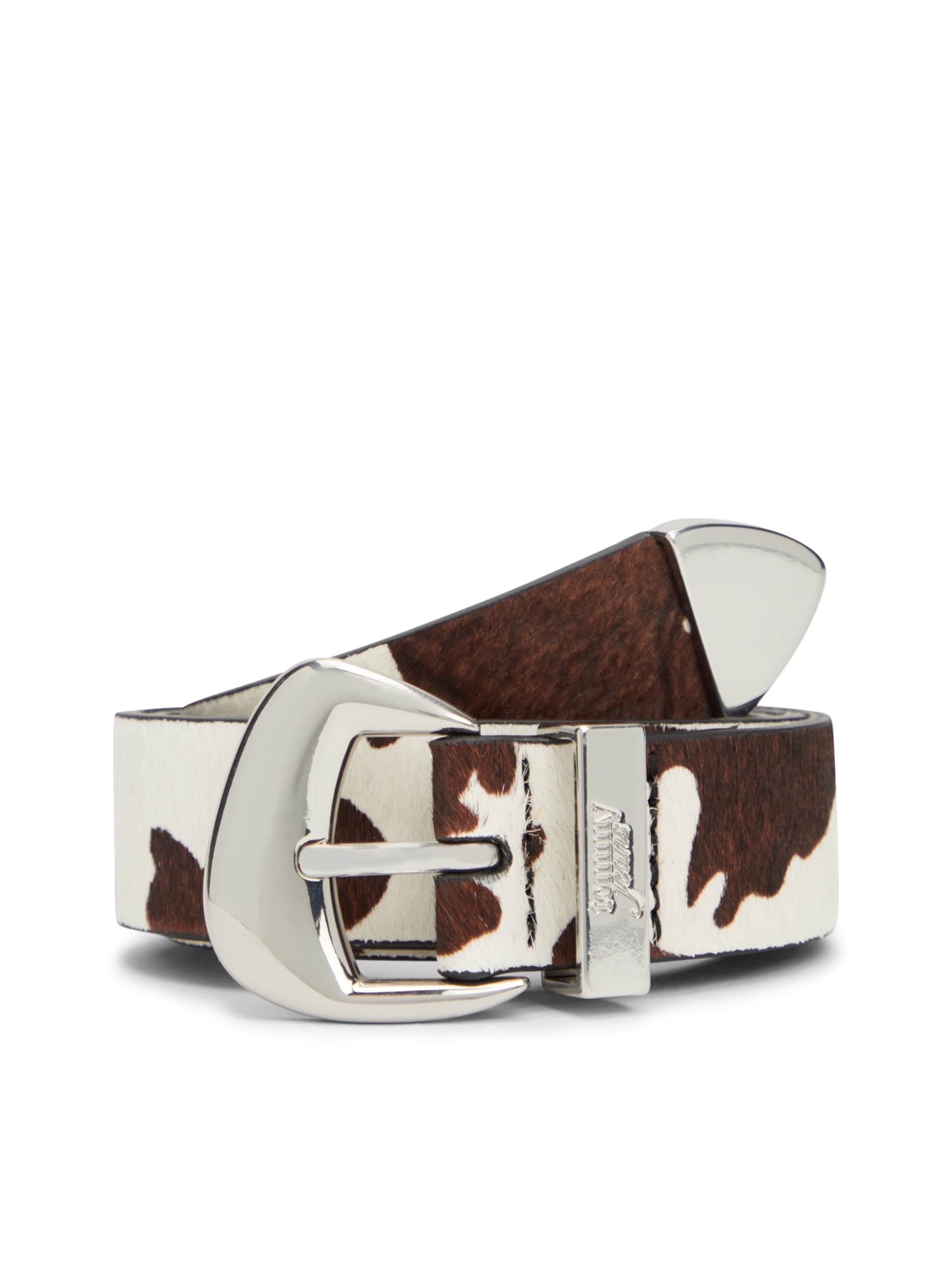 Tommy Jeans Belt 'COOL 3.0' in Brown: front