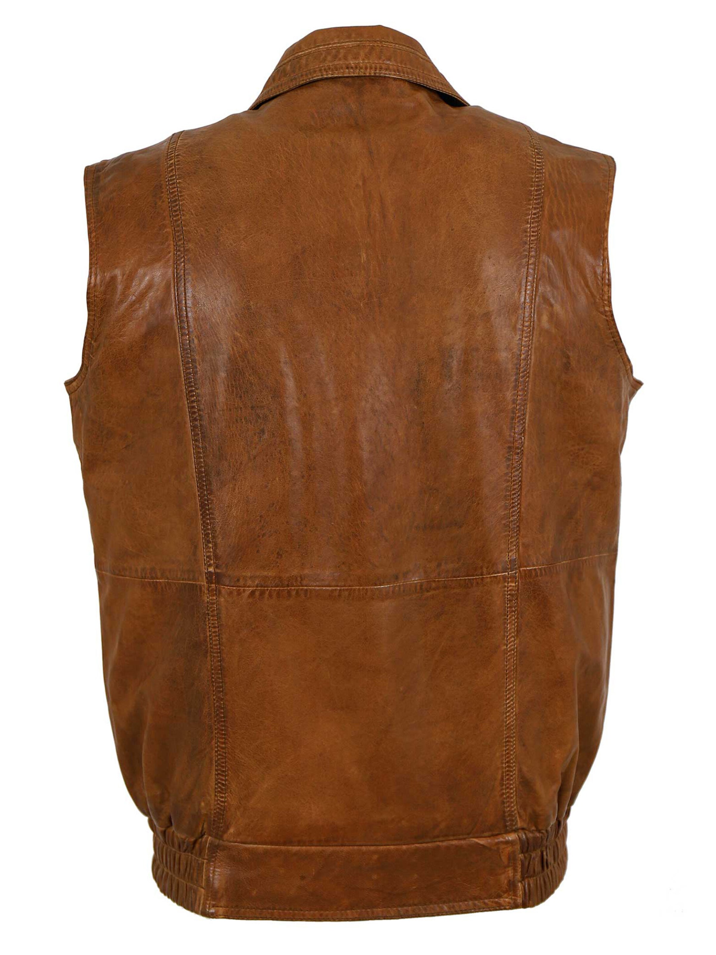 MADDOX Vest 'Andi' in Brown
