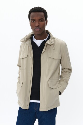 Matinique Tussenjas 'Glebelands' in Beige: voorkant
