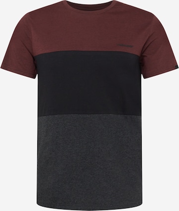 T-Shirt 'CRUZ' Ragwear en rouge : devant