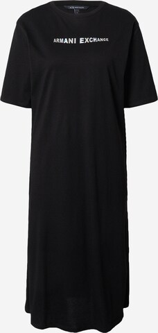 ARMANI EXCHANGE Šaty - Čierna: predná strana