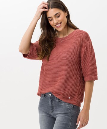 BRAX Pullover 'Lesley' in Rot: predná strana