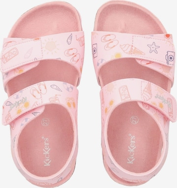 Kickers Sandalen in Roze