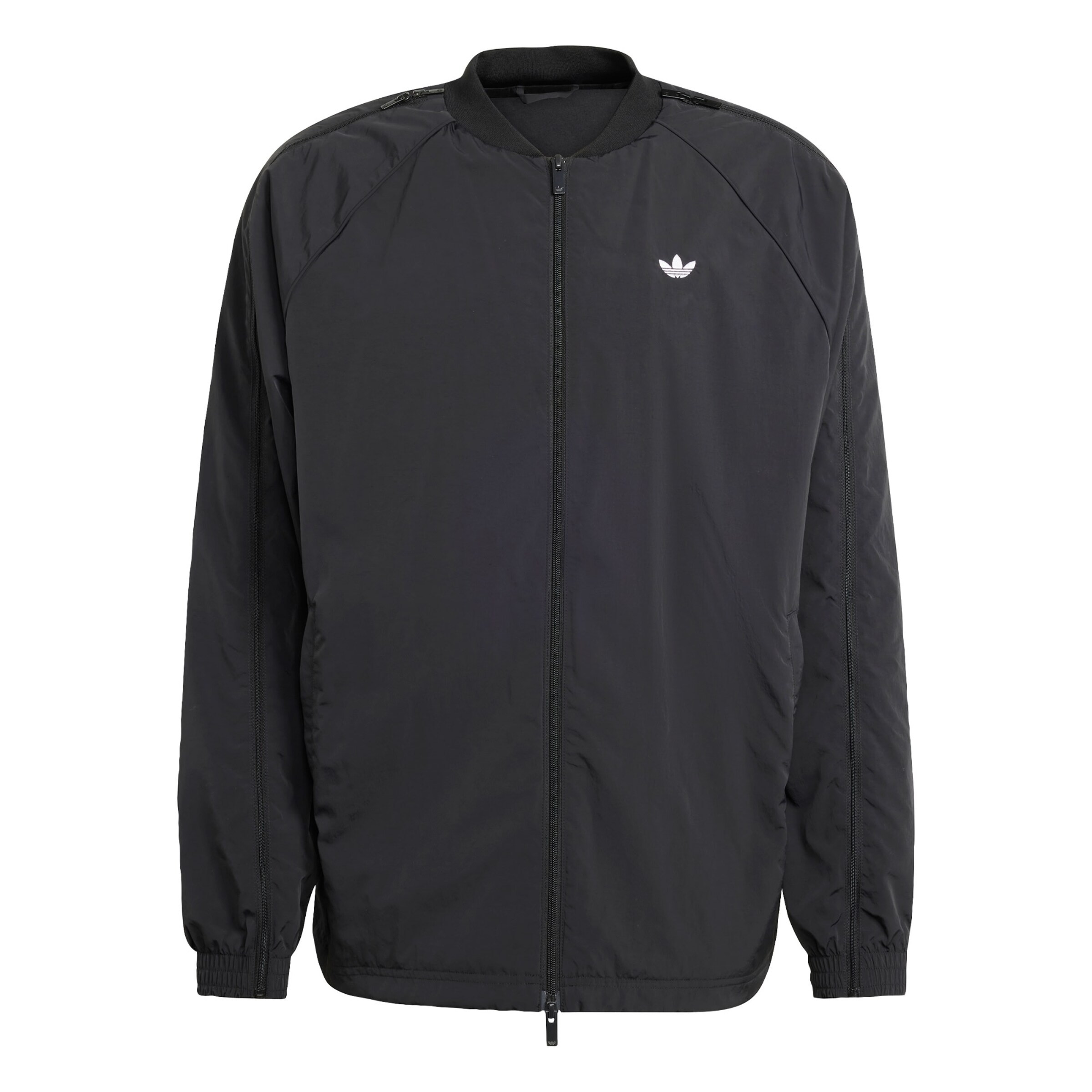 ADIDAS ORIGINALS Übergangsjacke 'Adilenium Season 3' in Schwarz: Vorderseite