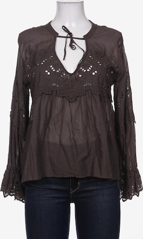 Odd Molly Bluse S in Braun: Vorderseite
