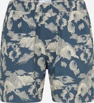 SELECTED HOMME Regular Broek 'AIR' in Blauw: voorkant