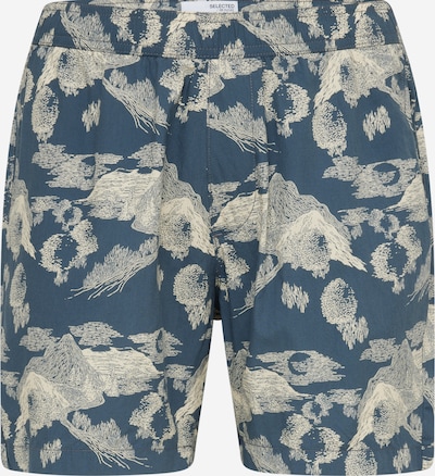 SELECTED HOMME Shorts 'AIR' in blau / hellgrau / offwhite, Produktansicht