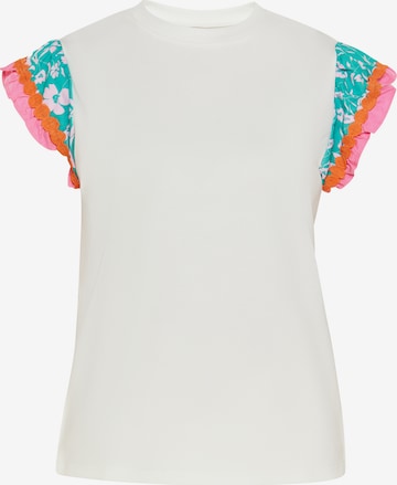 T-shirt 'Fashion Look' Usha en blanc : devant