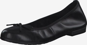 MARCO TOZZI Ballet Flats '22100' in Black: front