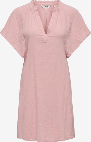 Robe 'ONLTHYRA' ONLY en violet : devant