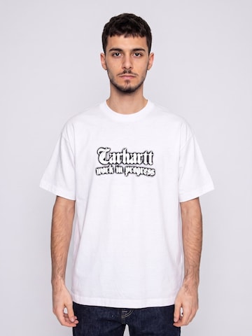 T-Shirt 'World Tour' Carhartt WIP en blanc : devant