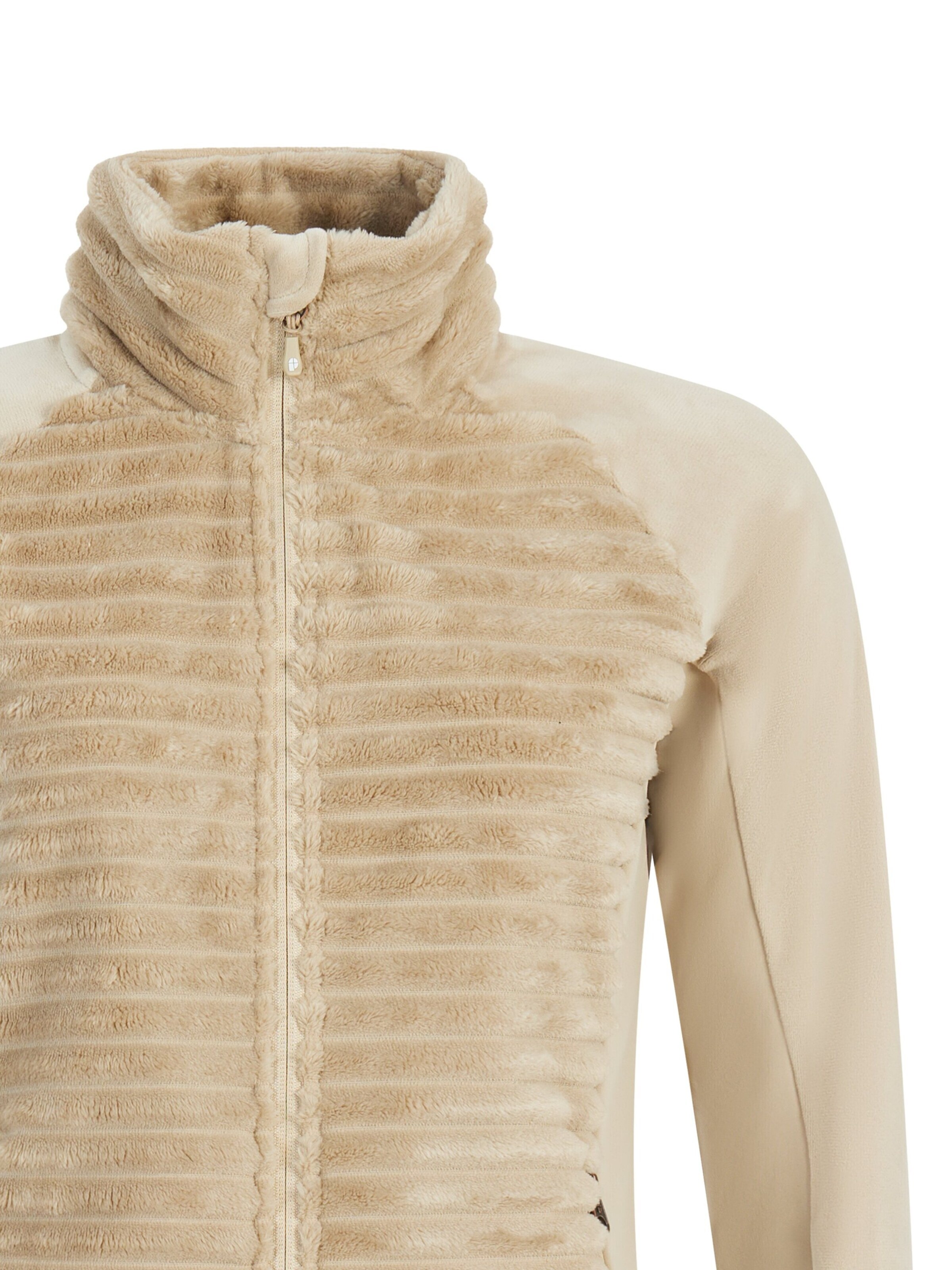 PROTEST Fleece jas 'PRTDELAY' in Bruin