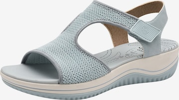 JANA Sandal in Blue: front