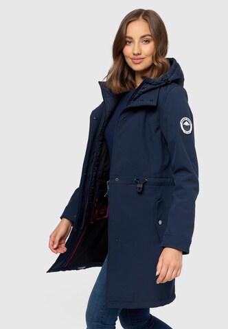 Manteau fonctionnel MARIKOO en bleu