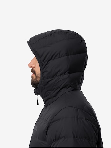 JACK WOLFSKIN Outdoorjas 'Ather' in Zwart