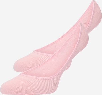 PUMA Дамски чорапи тип терлици в розово: отпред