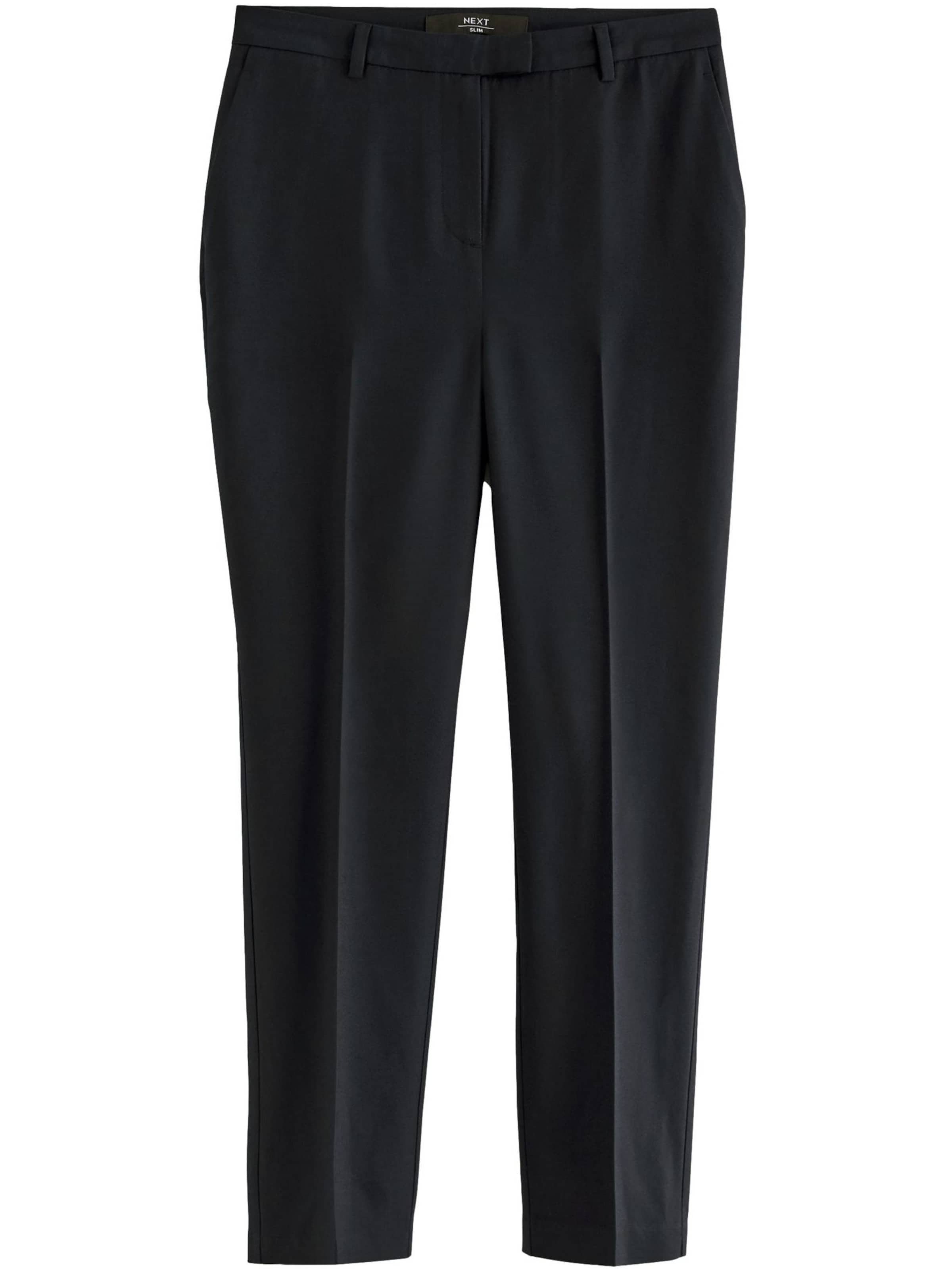 Next Úzky strih Nohavice s pukmi - Modrá: predná strana