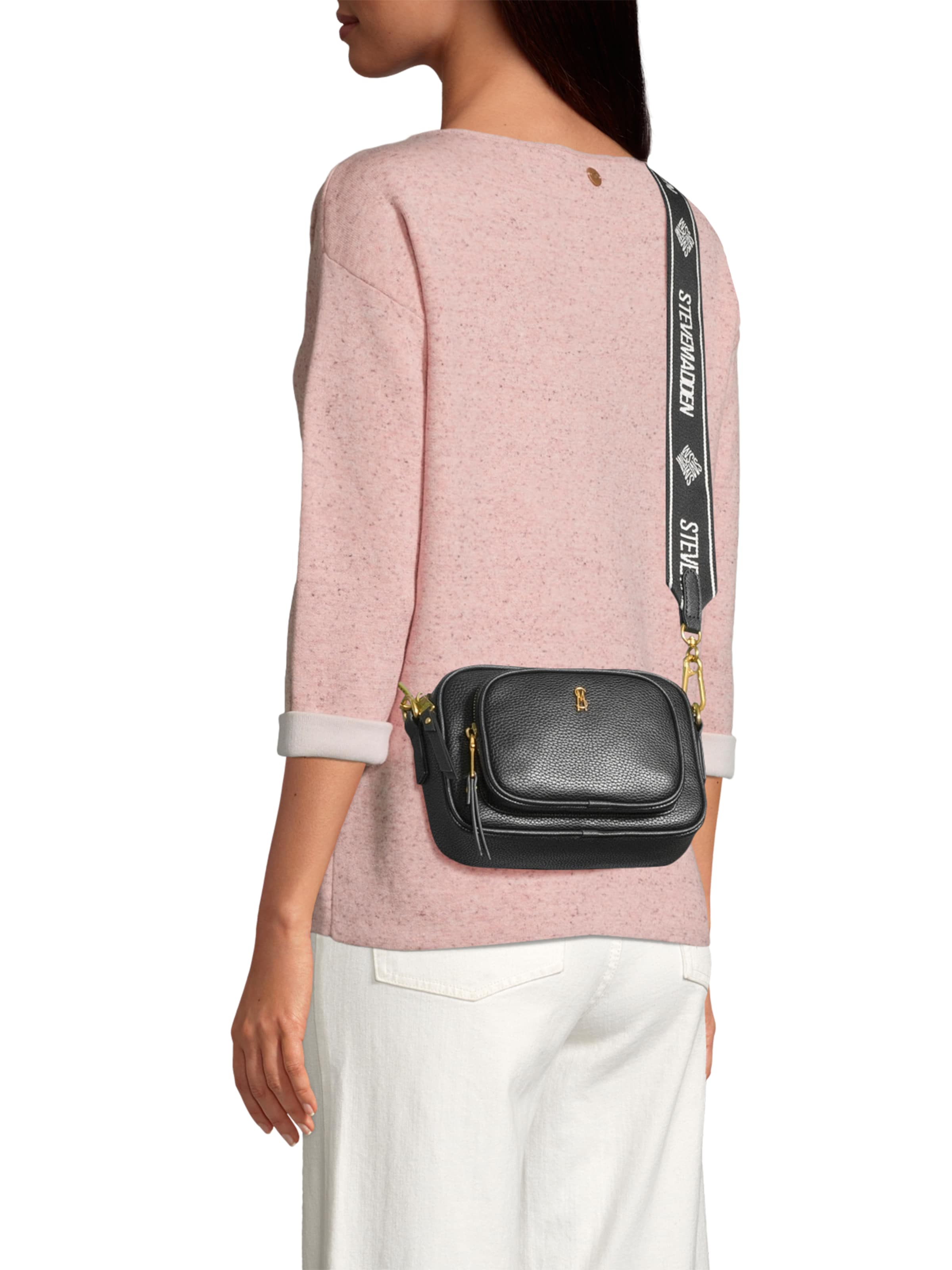 STEVE MADDEN Schoudertas 'BLILLITE' in Zwart