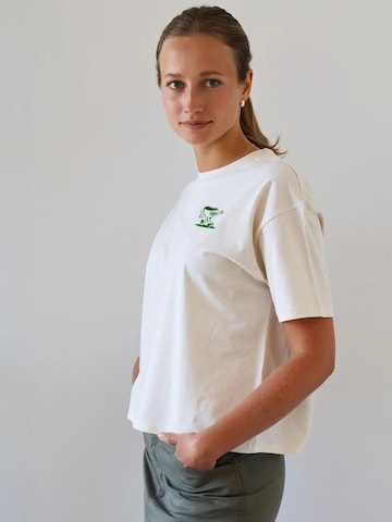 Kultgut Shirt in White: front