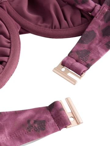 Invisible Hauts de bikini Next en violet