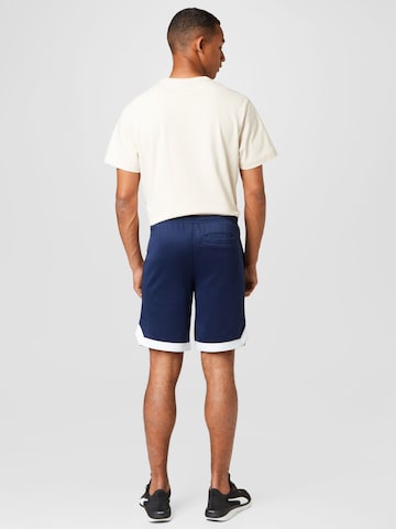 PUMA Regular Sportshorts in Blau