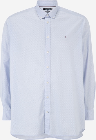 Tommy Hilfiger Big & Tall Regular fit Button Up Shirt in Blue: front