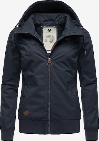 Ragwear Weatherproof jacket 'Jotty' in Blue: front