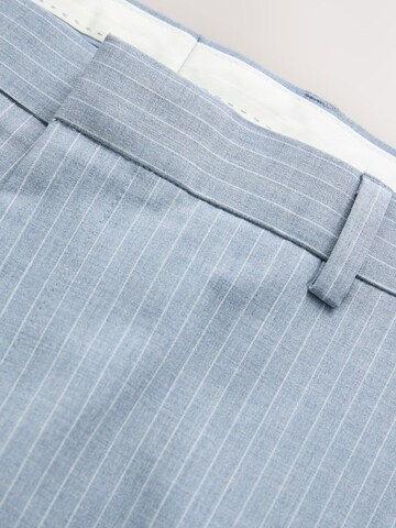 Next Slim fit Trousers with creases in Blue