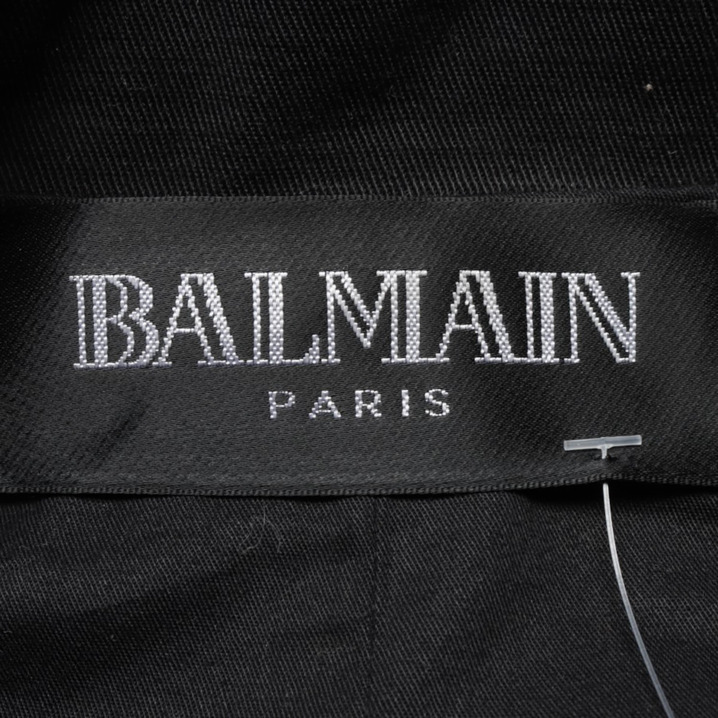 Balmain Jacket & Coat in S in Black