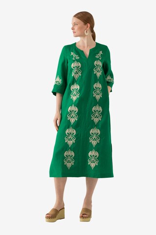 Ulla Popken Dress in Green: front