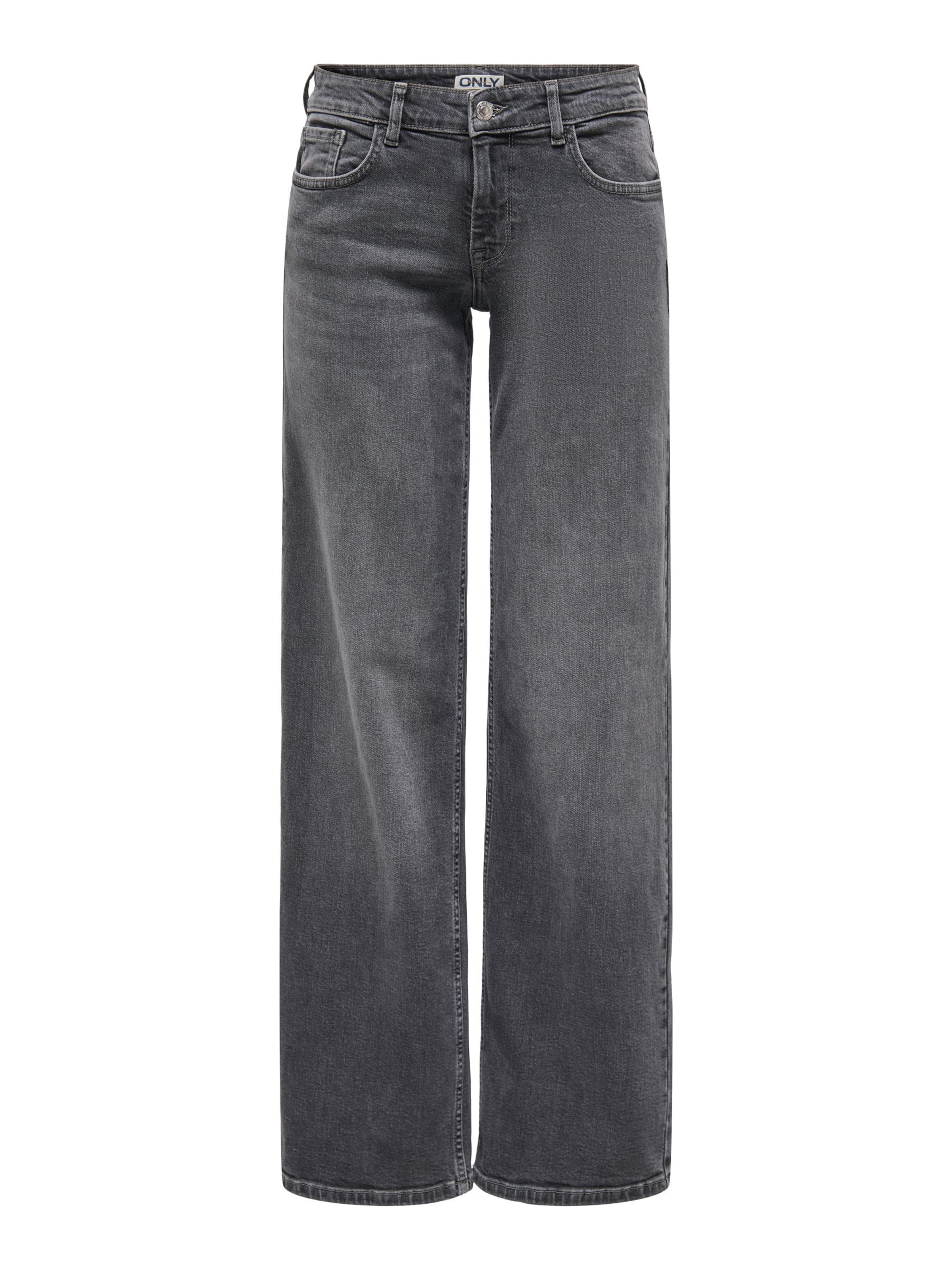 Wide leg Jeans di Only Tall in grigio: frontale
