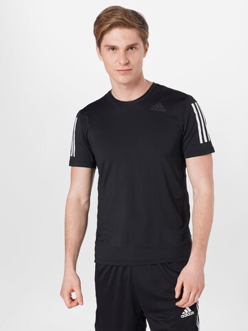 ADIDAS SPORTSWEAR Skinny Koszulka funkcyjna w kolorze czarny: przód