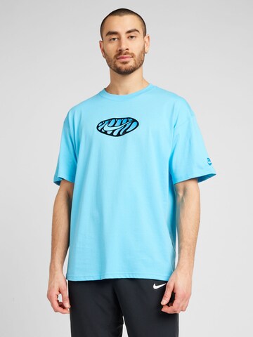 Nike Sportswear Футболка 'M90 AM DAY' в Синий: спереди