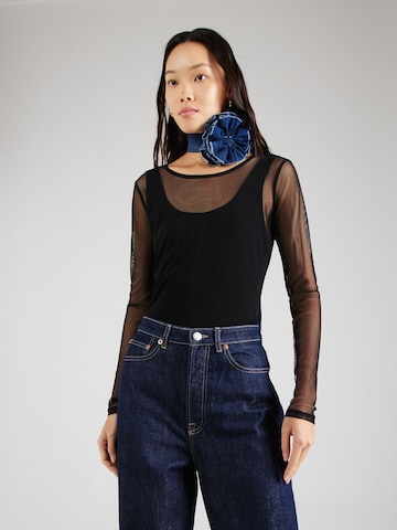 Camicia da donna di DKNY in nero: frontale