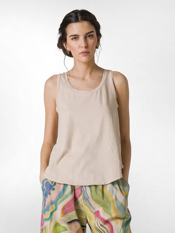 DEHA Sports top in Beige: front