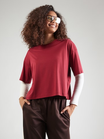 MSCH COPENHAGEN Shirt 'Moa Melea' in Red: front