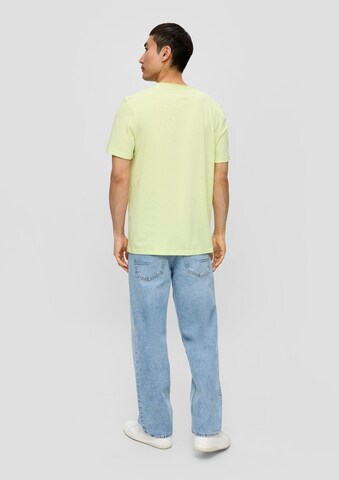 T-Shirt s.Oliver en vert : derrière