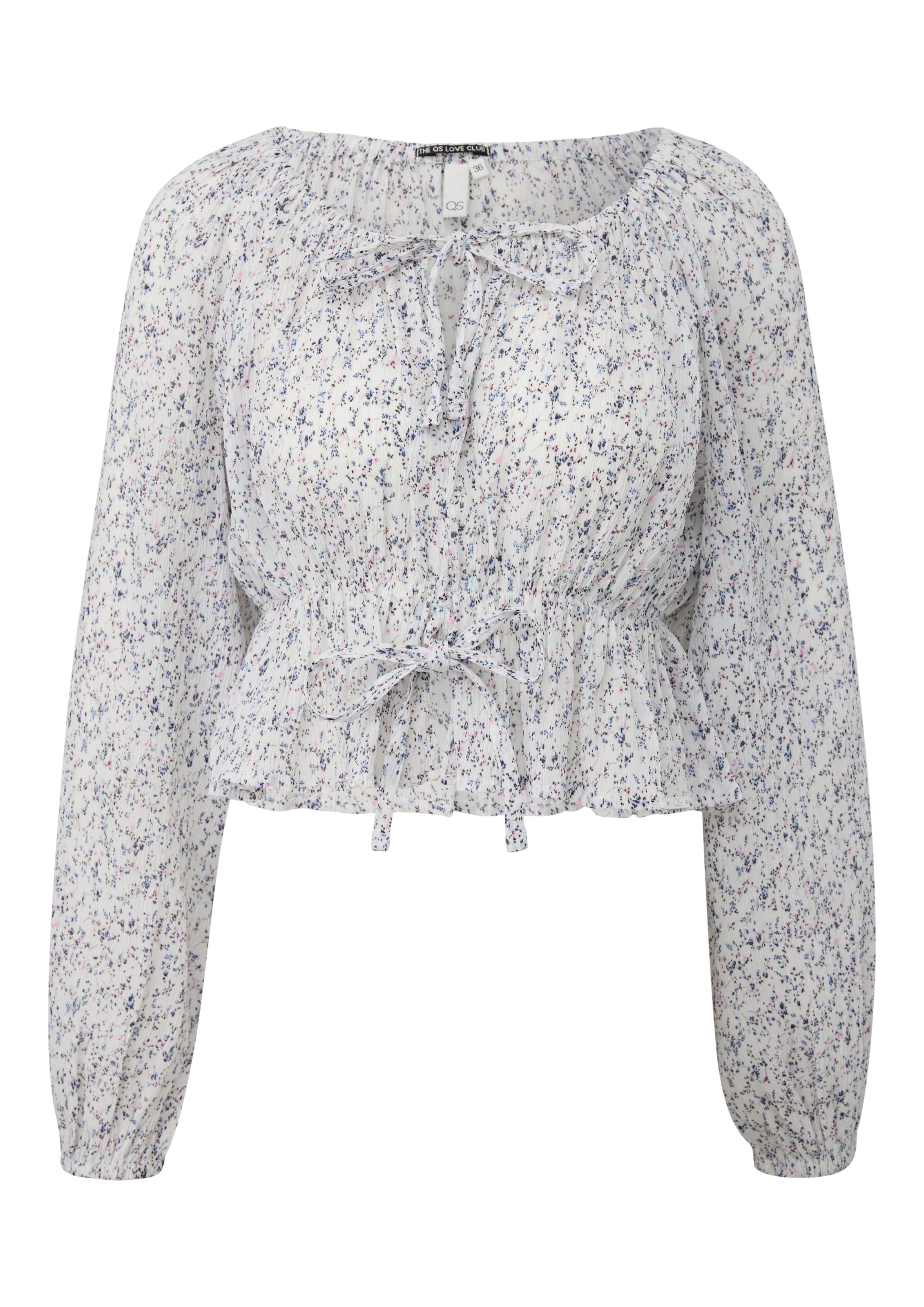 Chemisier QS en mélange de couleurs : devant