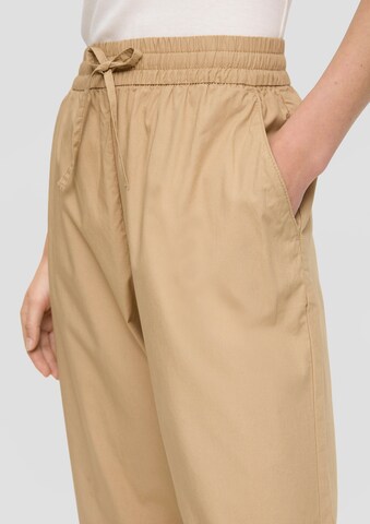 Loosefit Pantalon s.Oliver en beige