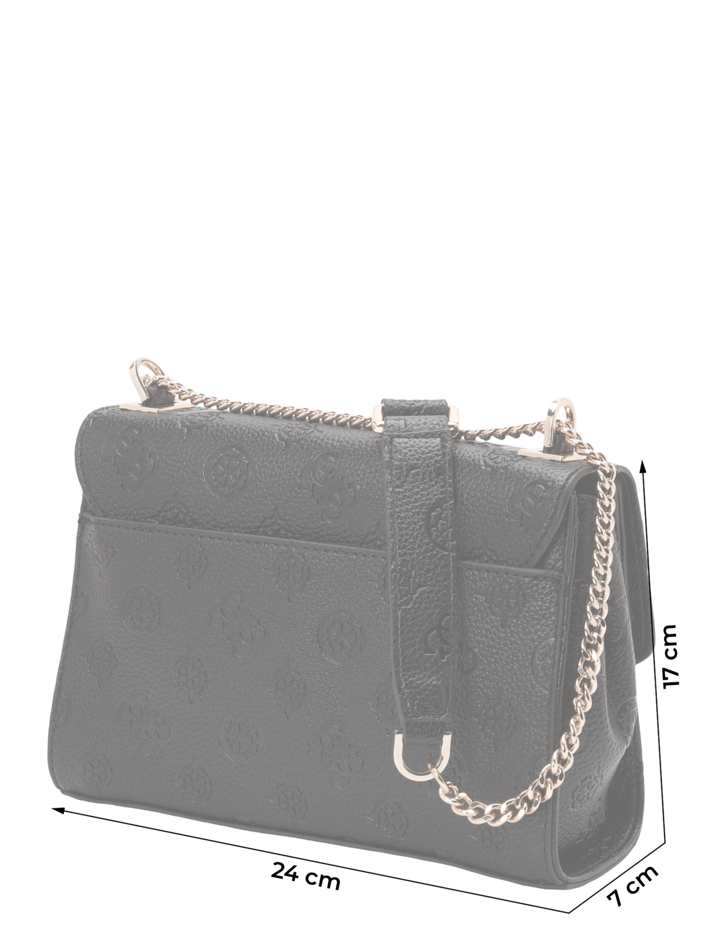 GUESS Сумка через плечо 'CRESIDIA II CNVRTBL XBODY FLAP' в Черный