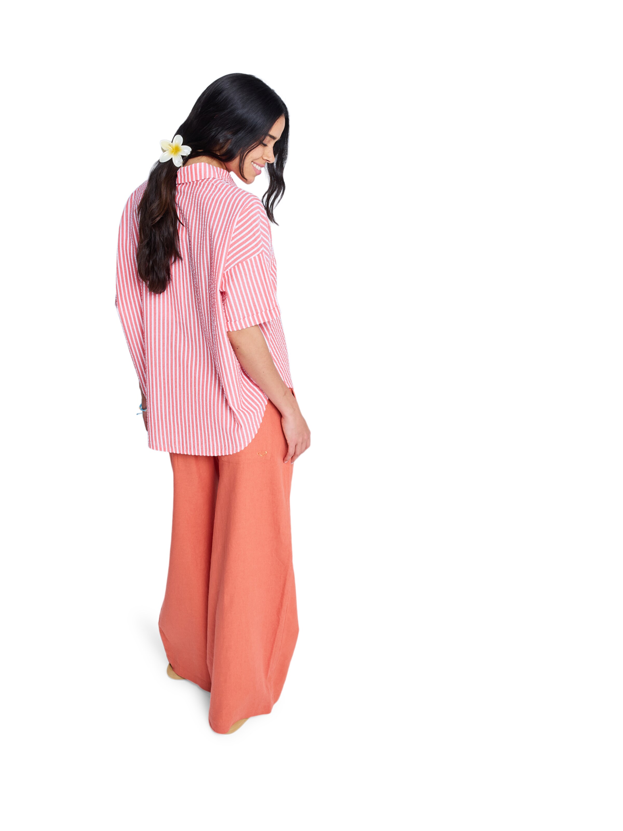 ROXY Wide Leg Hose 'Lekeitio' in Rot