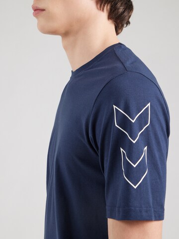 T-Shirt fonctionnel 'ELEMENTAL' Hummel en bleu