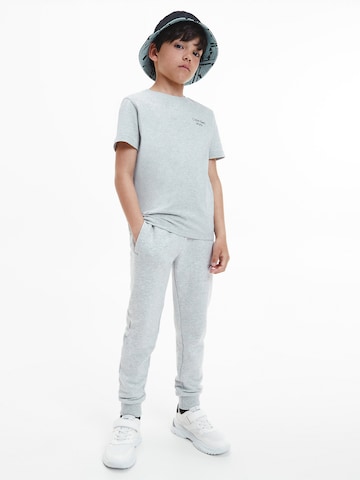 Calvin Klein Jeans Regular Pants 'Stack' in Grey